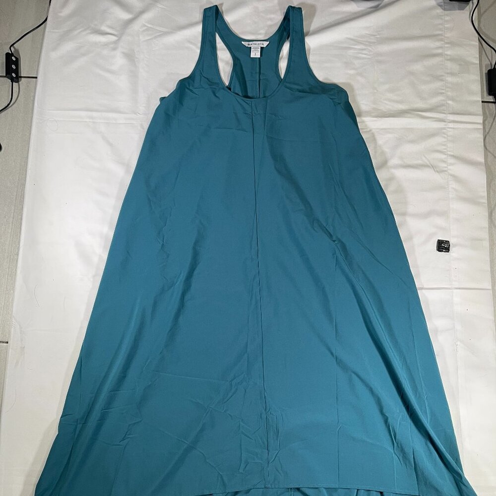 Athleta Presidio Dress Blue Womens Size S